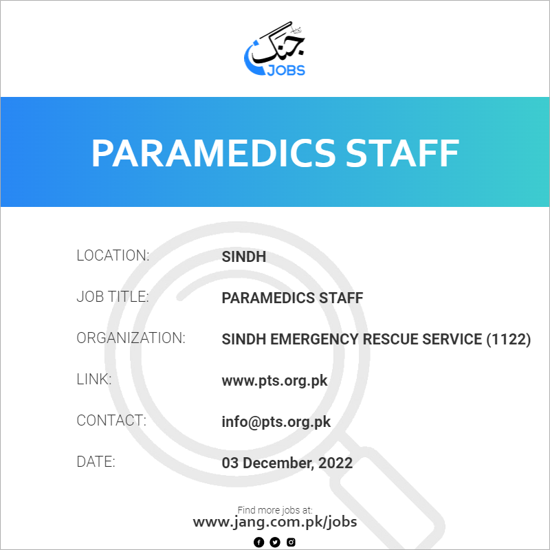 Paramedics Staff