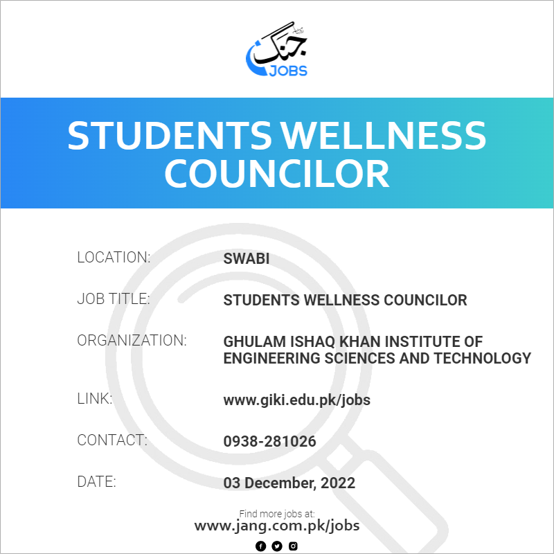 Students Wellness Councilor