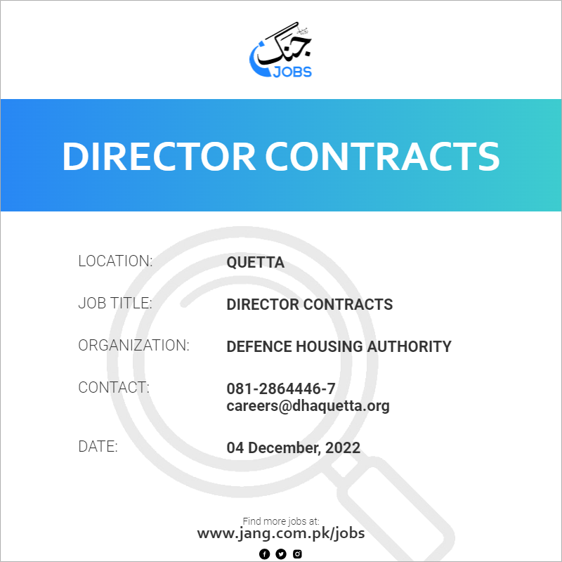 Director Contracts