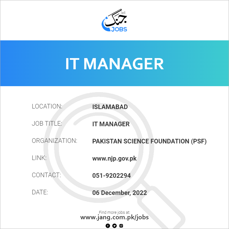 IT Manager