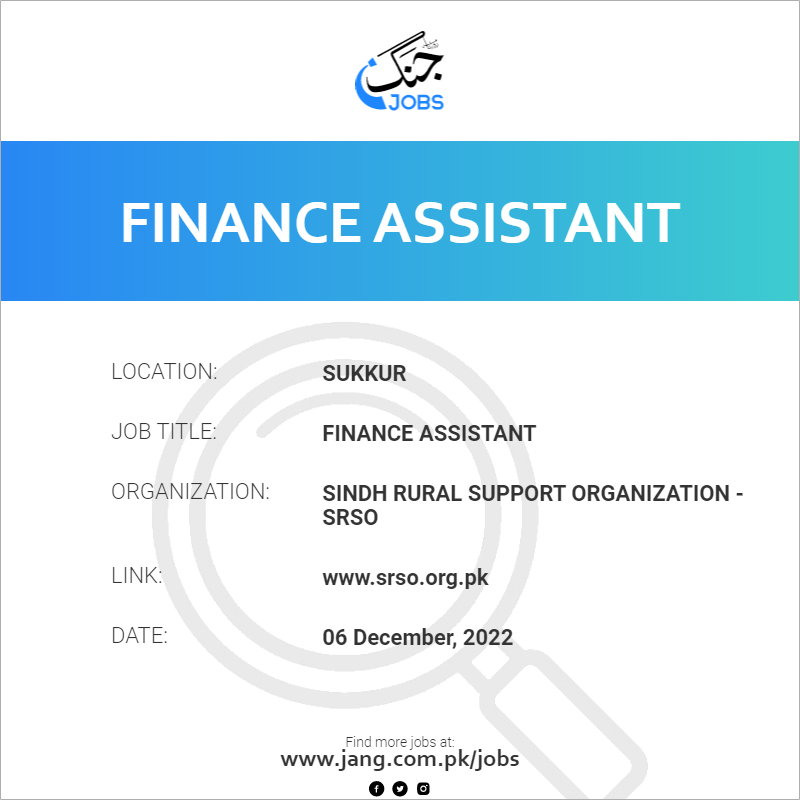 Finance Assistant 