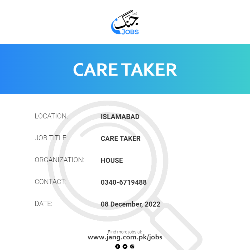 Care Taker