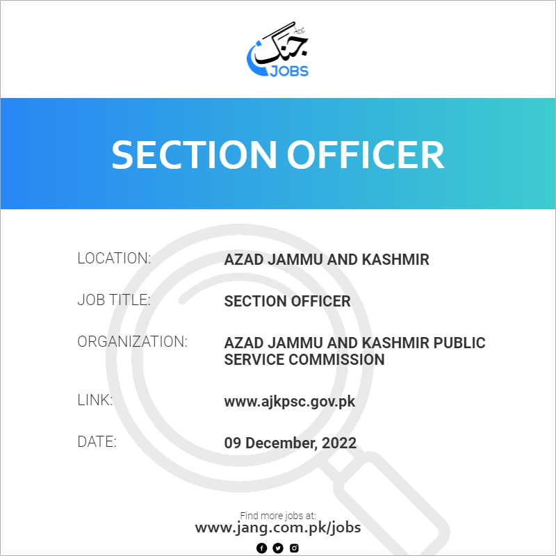 Section Officer
