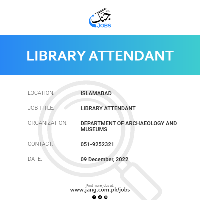 Library Attendant