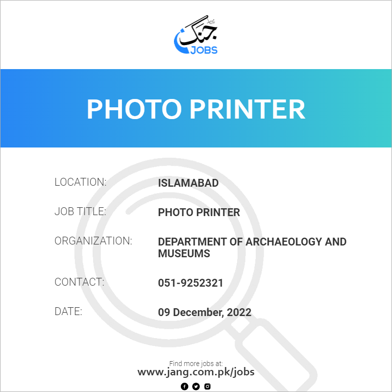 Photo printer