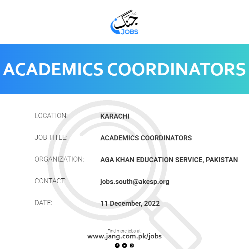 Academics Coordinators