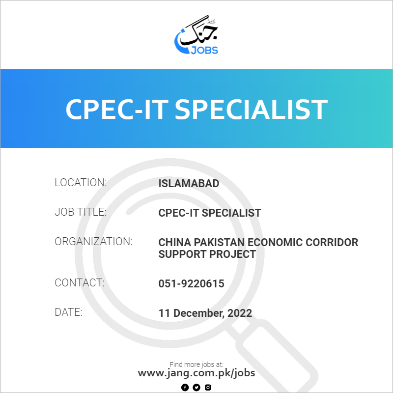 CPEC-IT Specialist