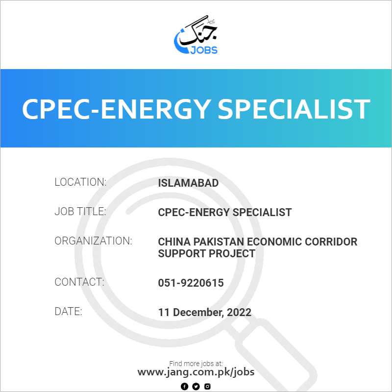 CPEC-Energy Specialist