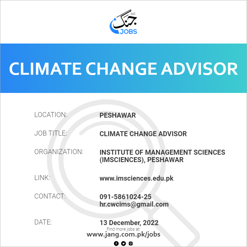 Climate Change Advisor
