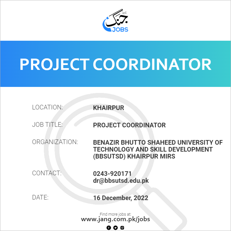 Project Coordinator