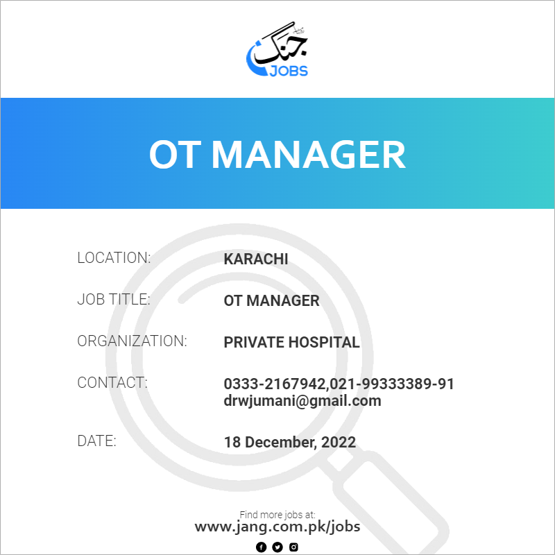 OT Manager