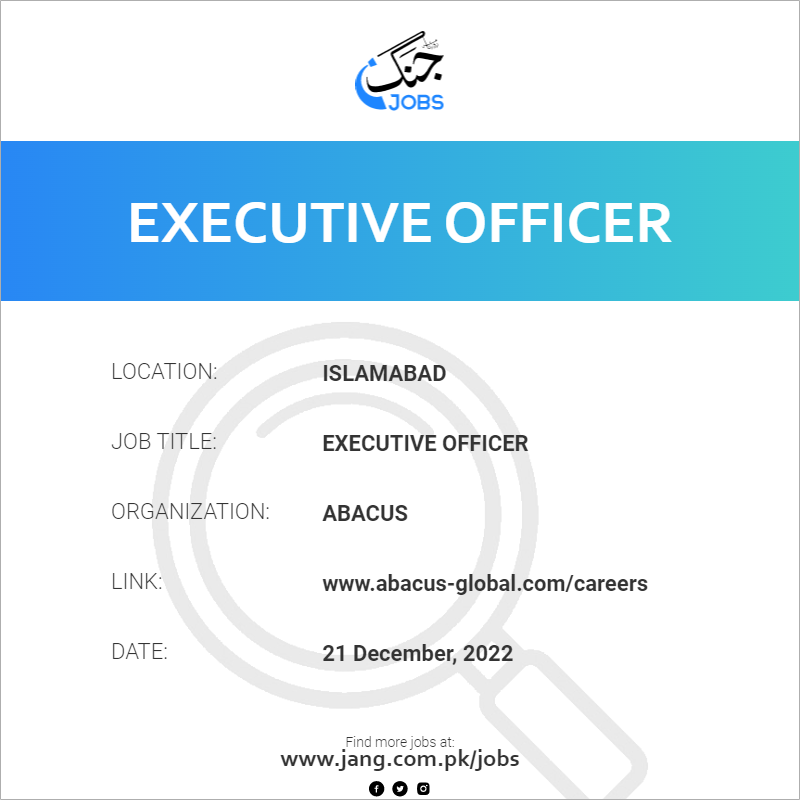 Executive Officer