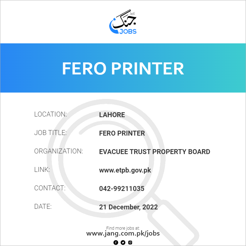 Fero Printer