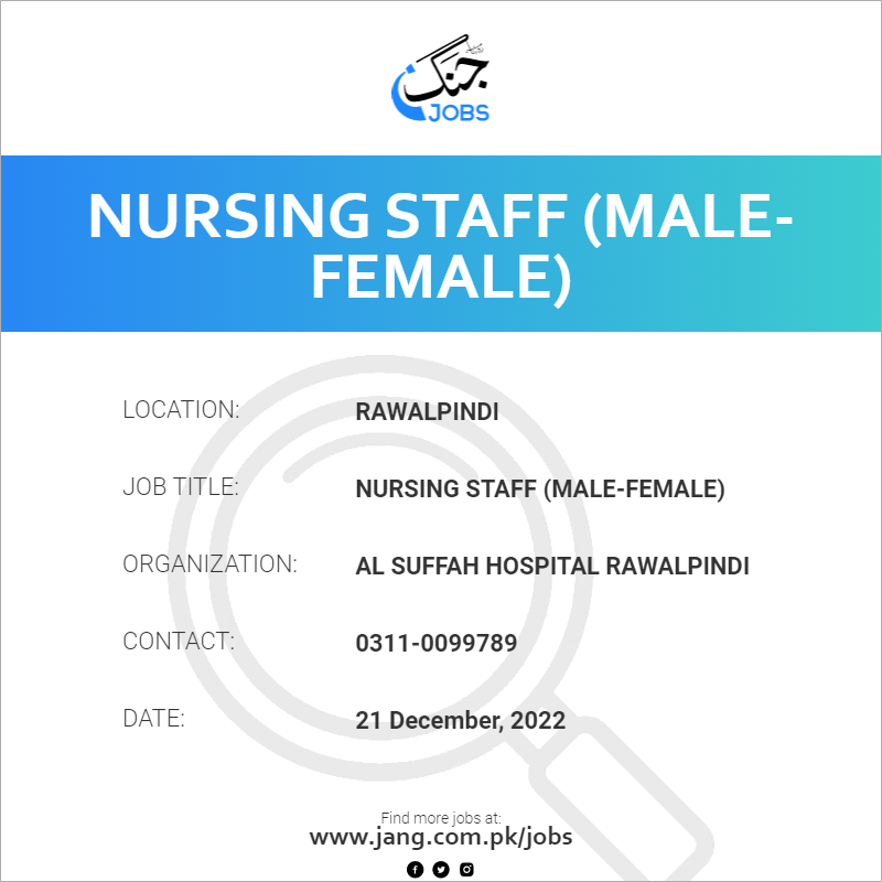 Nursing Staff (Male-Female)