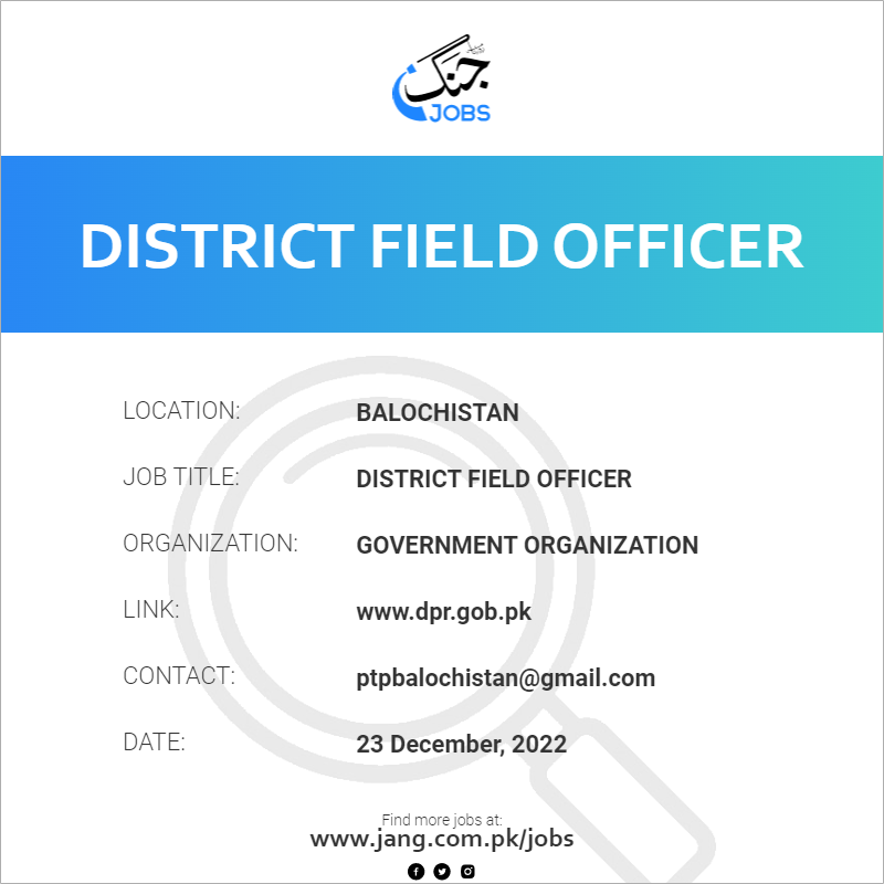 District Field Officer