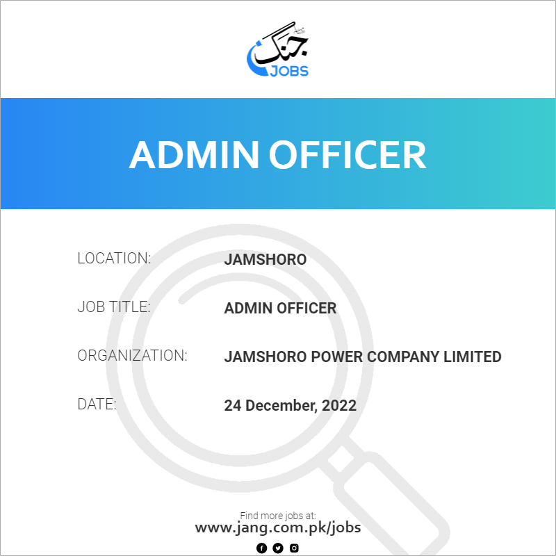 Admin Officer