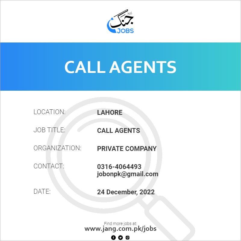 Call Agents