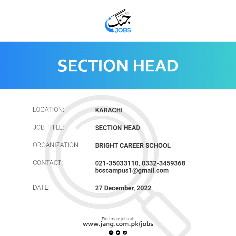 section-head-job-bright-career-school-jobs-in-karachi-57592