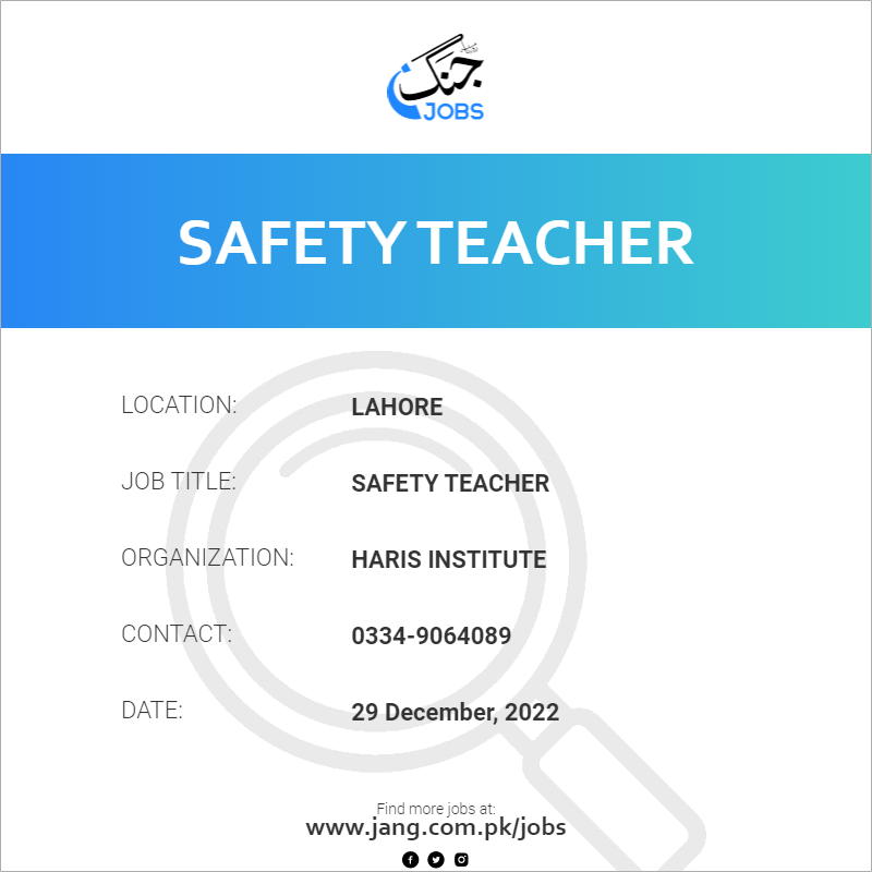 Safety Teacher
