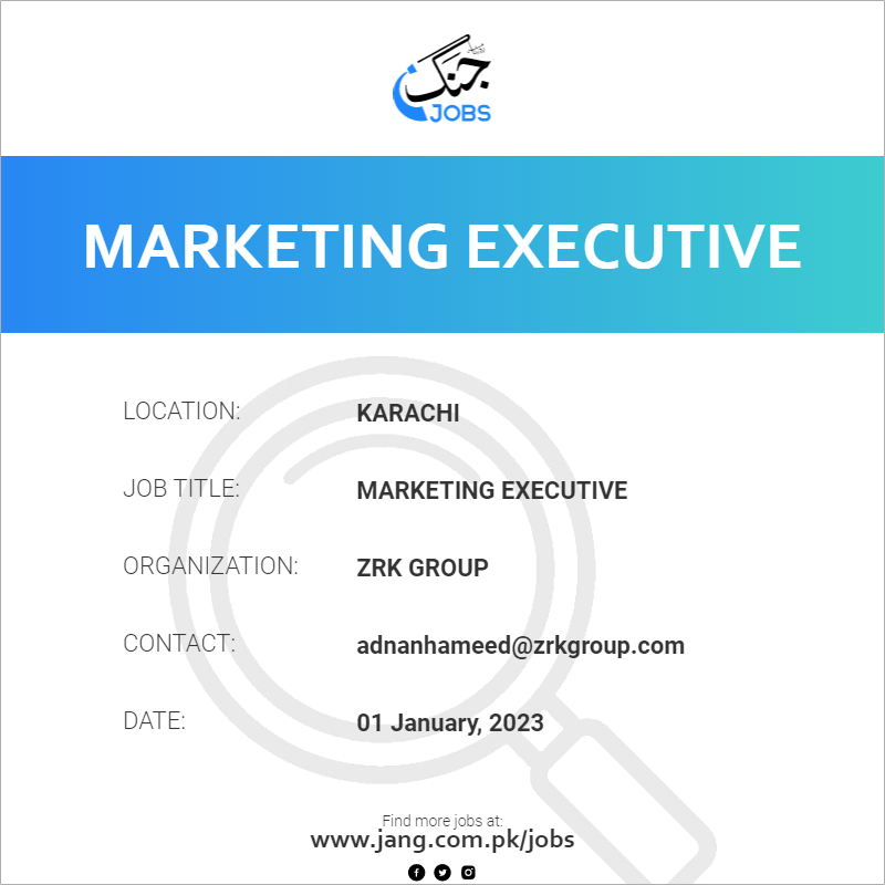 Marketing Executive