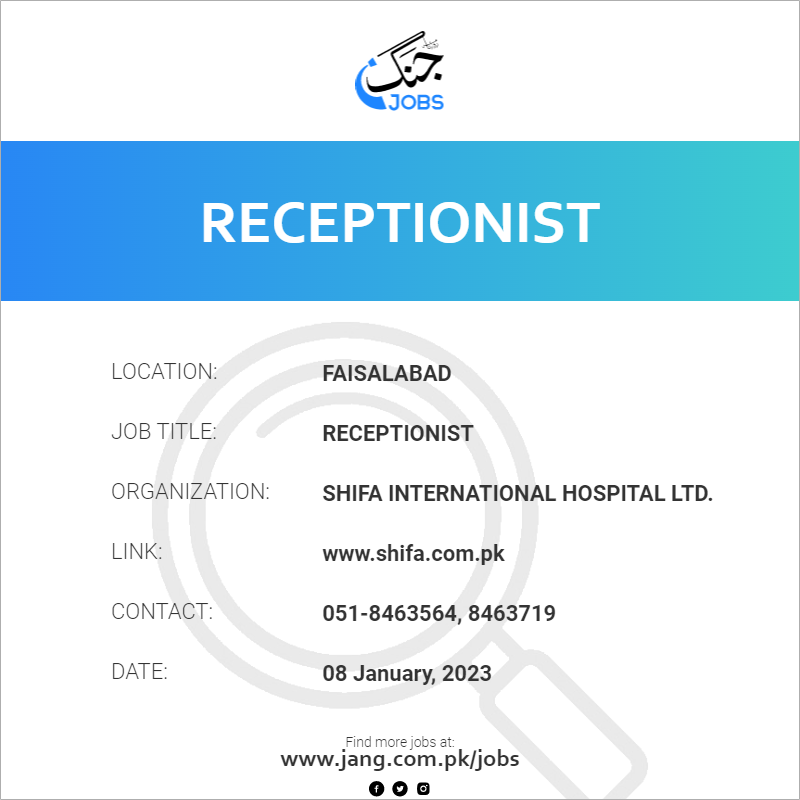 Receptionist
