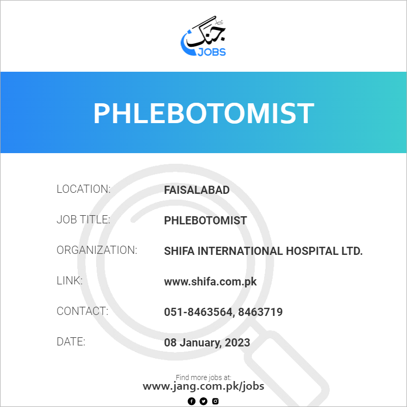 Phlebotomist