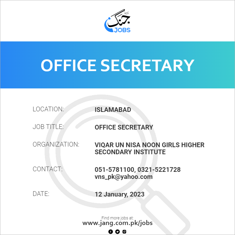 Office Secretary