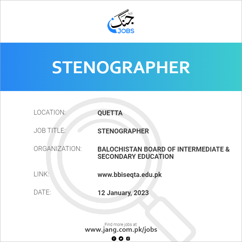 Stenographer