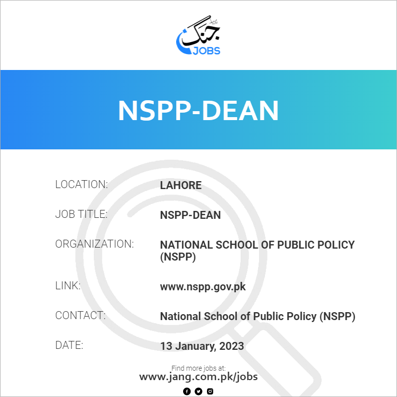 NSPP-Dean