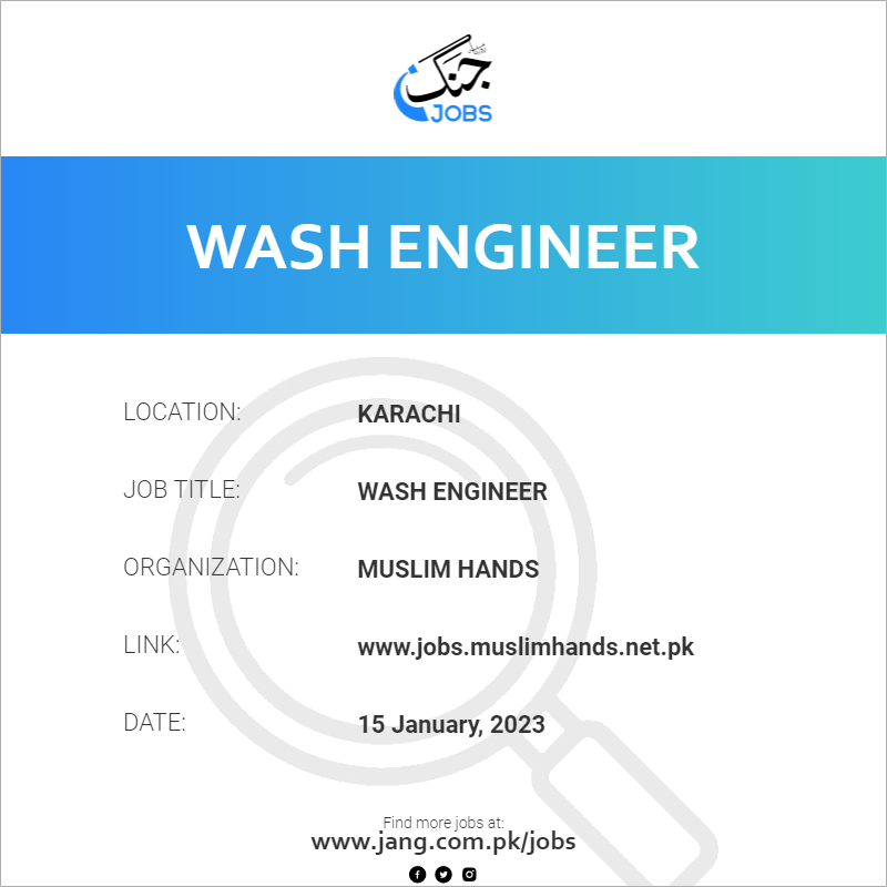 WASH Engineer