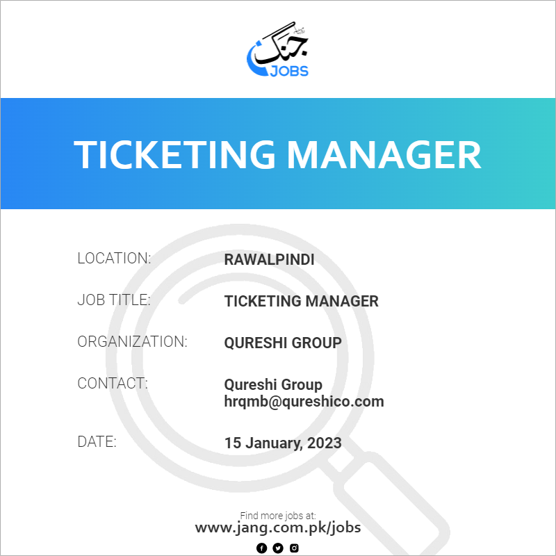 Ticketing Manager