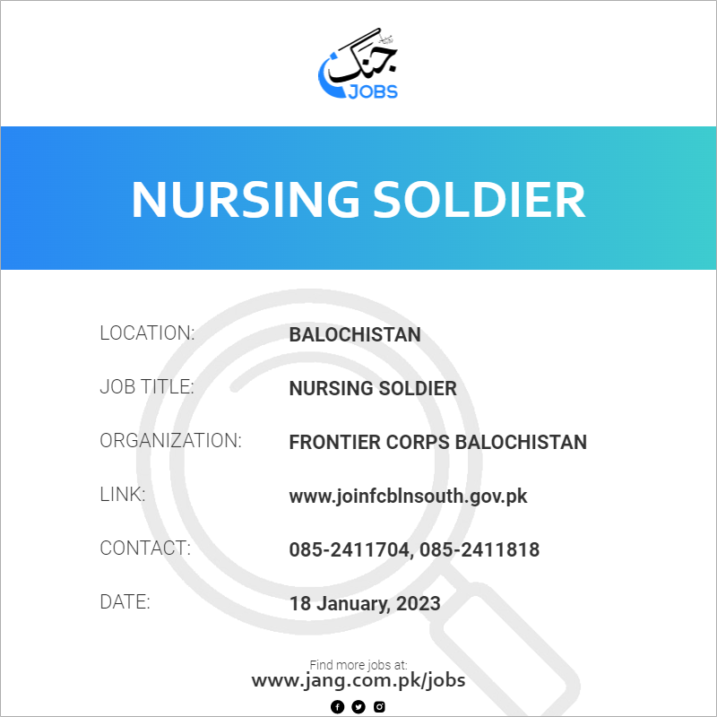 Nursing Soldier