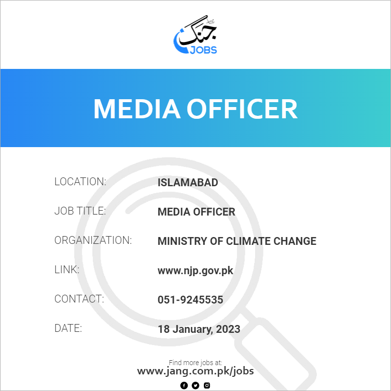 Media Officer