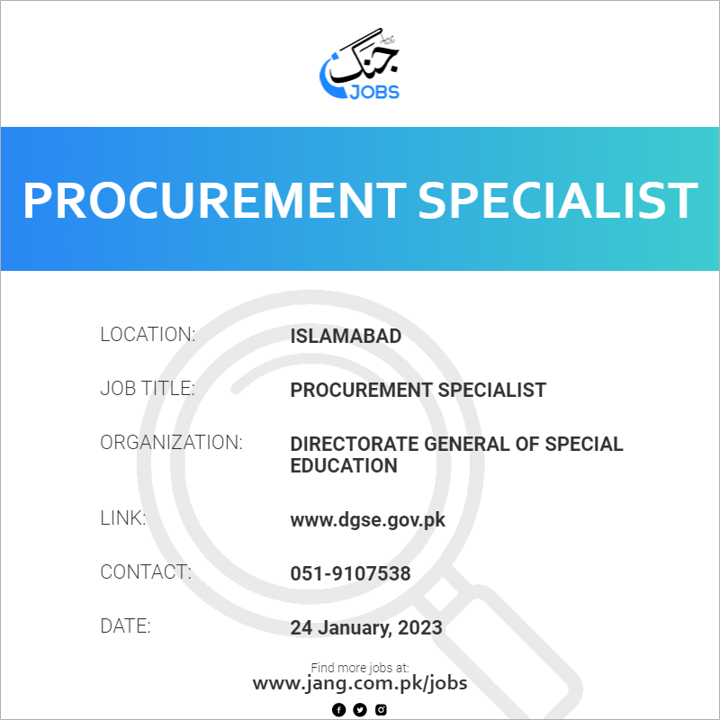 Procurement Specialist
