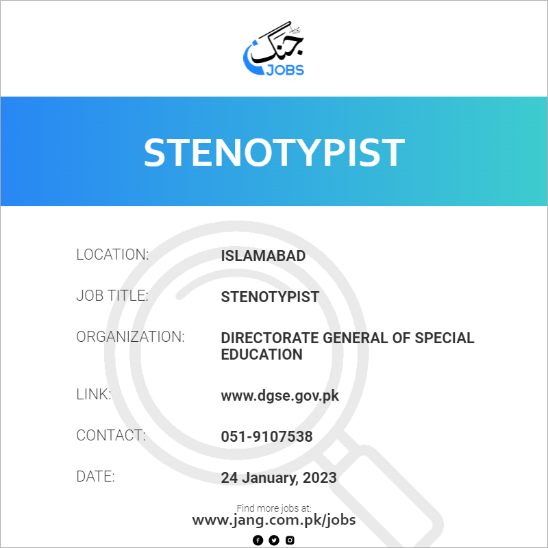 Stenotypist