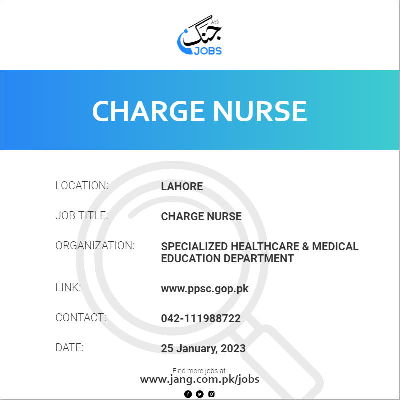 Charge Nurse