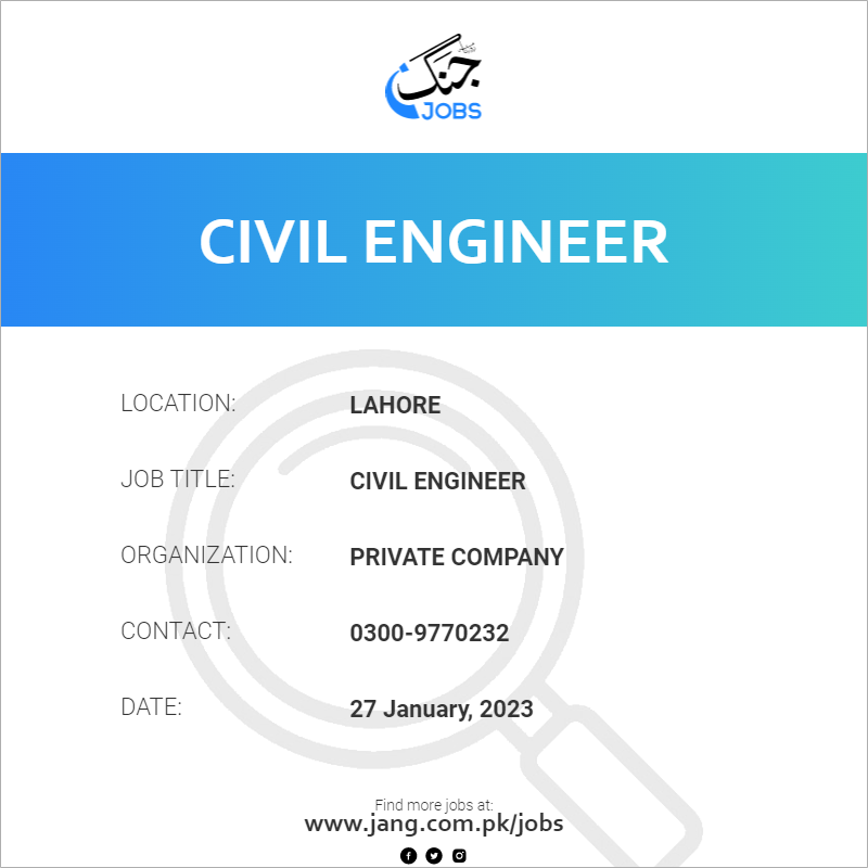 Civil Engineer