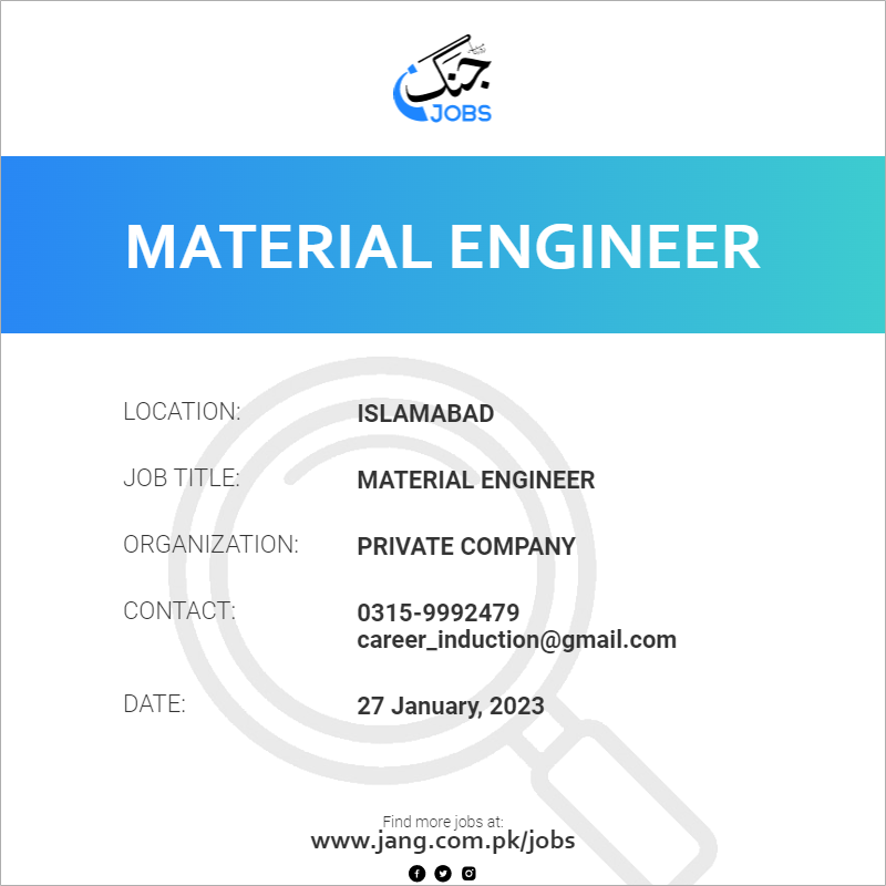 Material Engineer