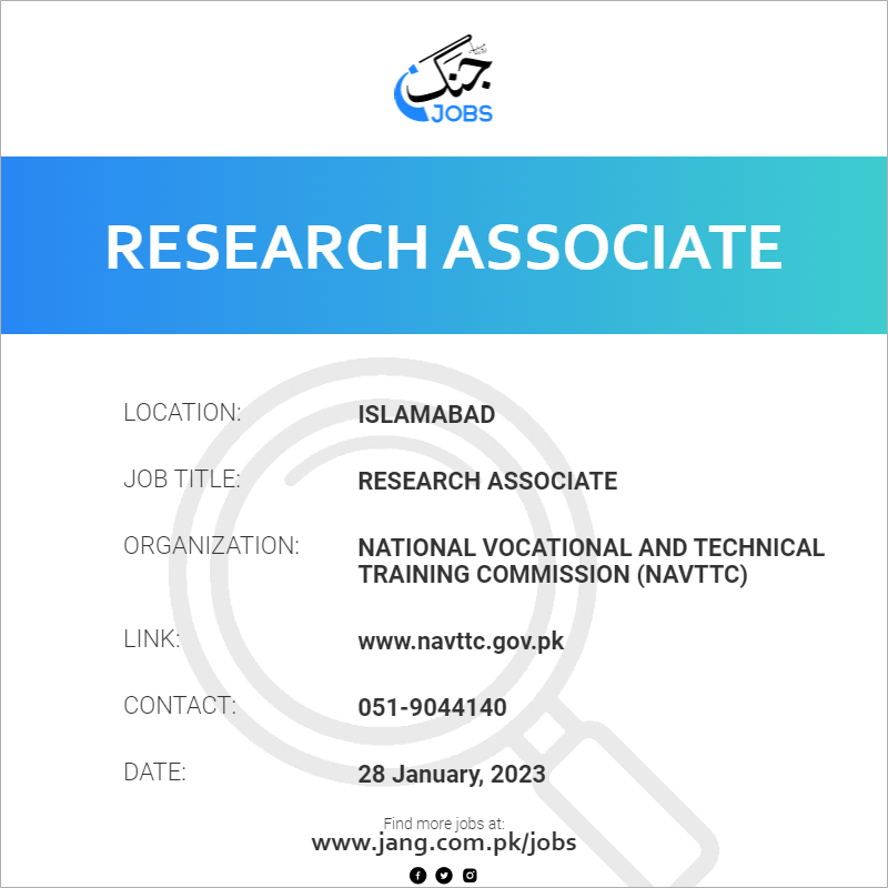 Research Associate