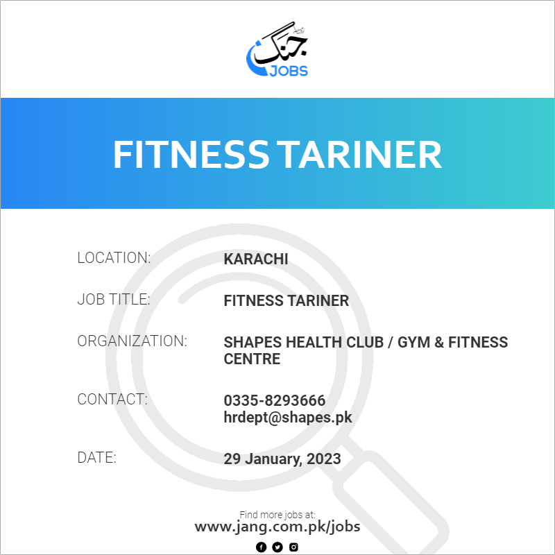 Fitness Tariner