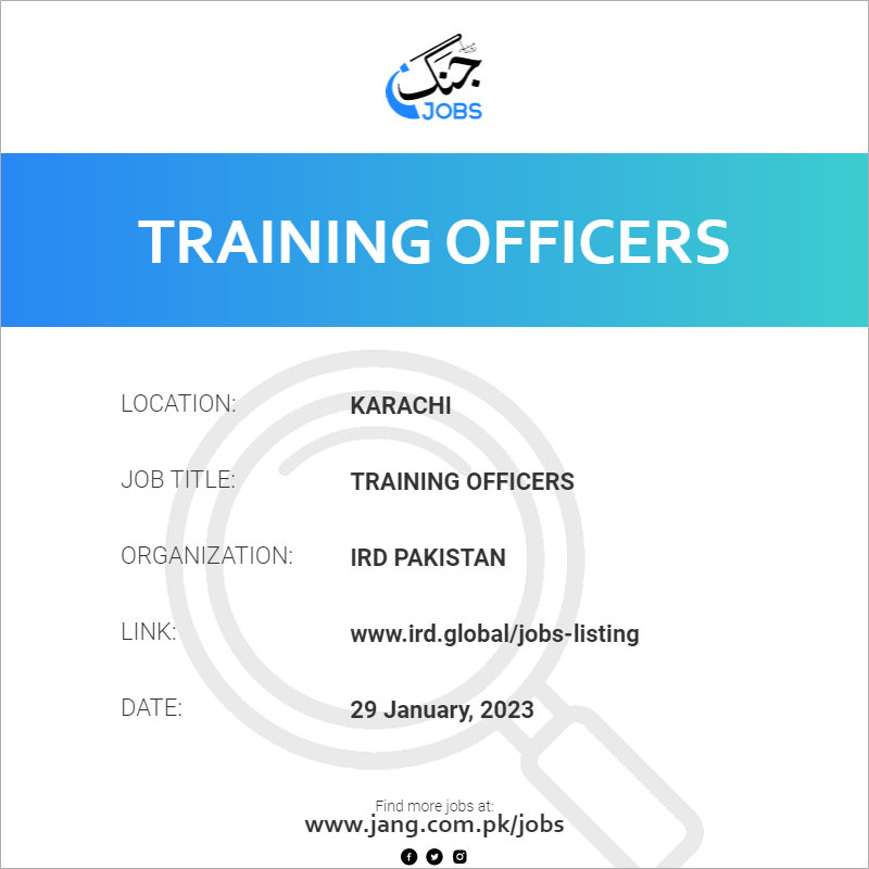 Training Officers