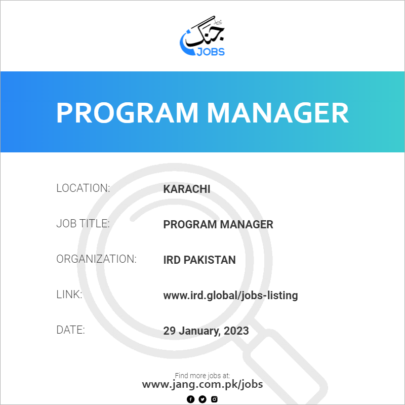 Program Manager