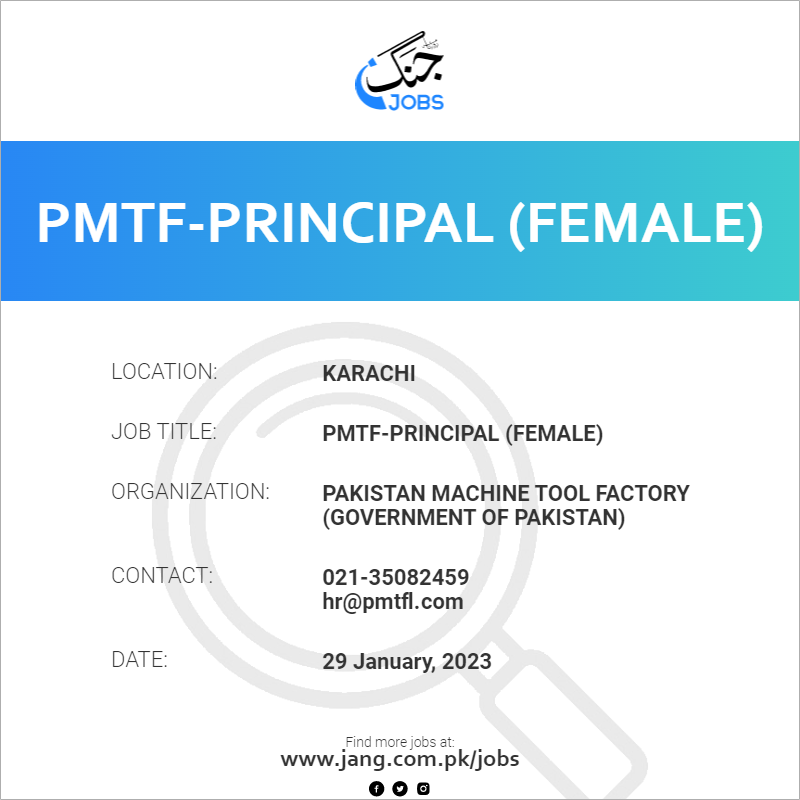 PMTF-Principal (Female)