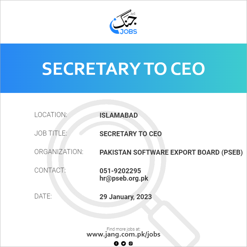 Secretary To CEO