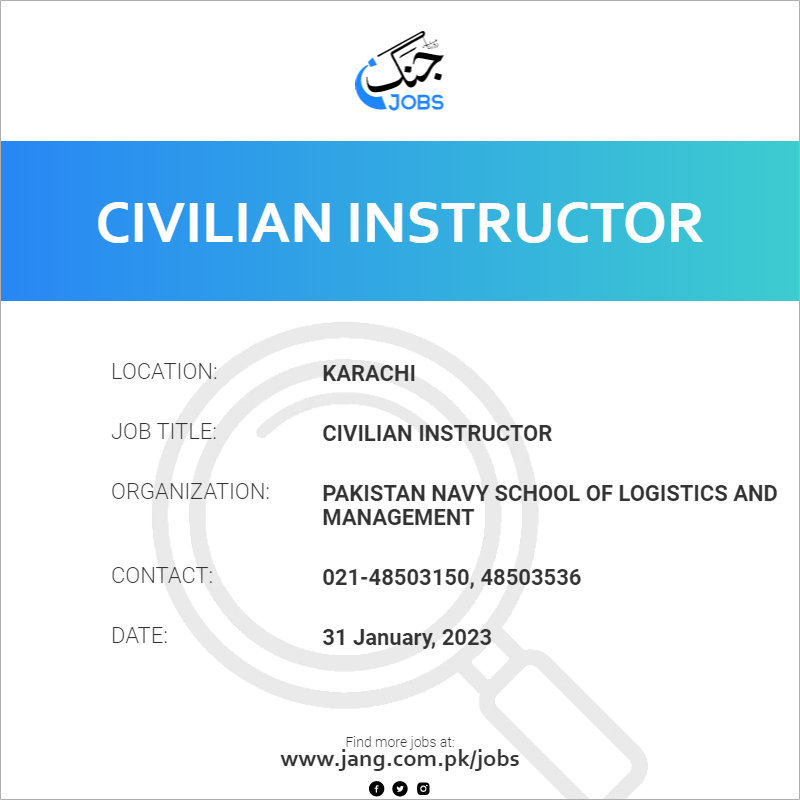 Civilian Instructor