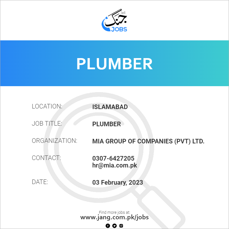 Plumber