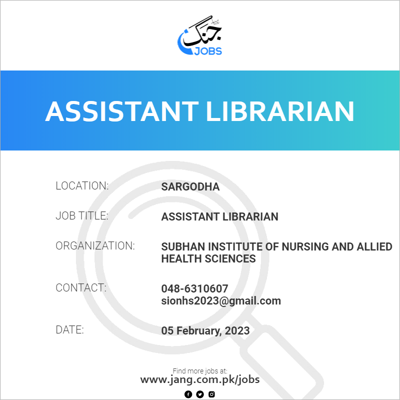 Assistant Librarian