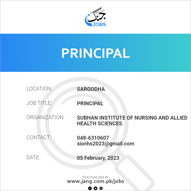 Principal