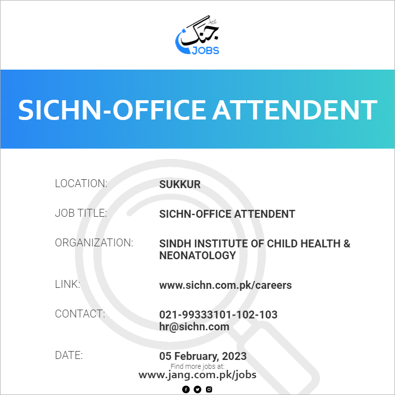 SICHN-Office Attendent