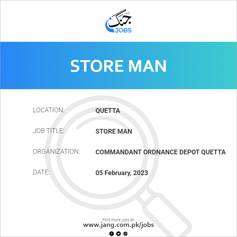 Store Man